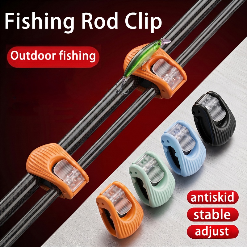 Fishing Equipment Cheap - 4 шт./комплект. Универсальный зажим для удочки,