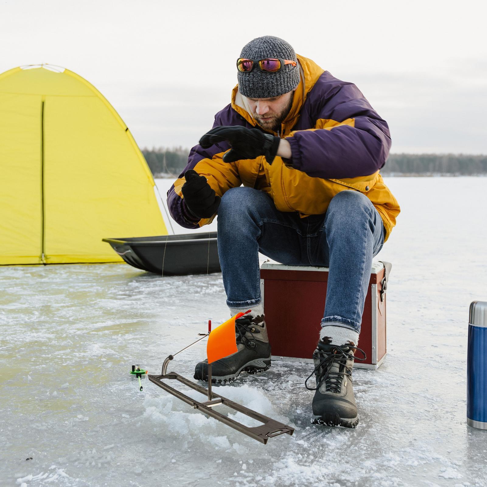 Ice Fishing Tip Up - Флаги для зимней рыбалки, аксессуары для