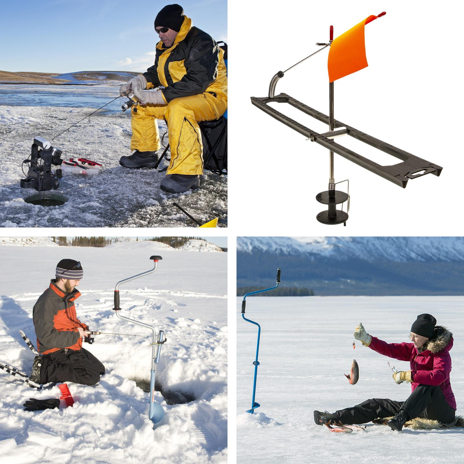 Флаги для зимней рыбалки, аксе – обзор и цена Ice Fishing Tip Up